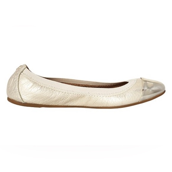 COACH Women's Dalia Gold Ballet Flat Size 9 1/2 - Picture 5 of 17